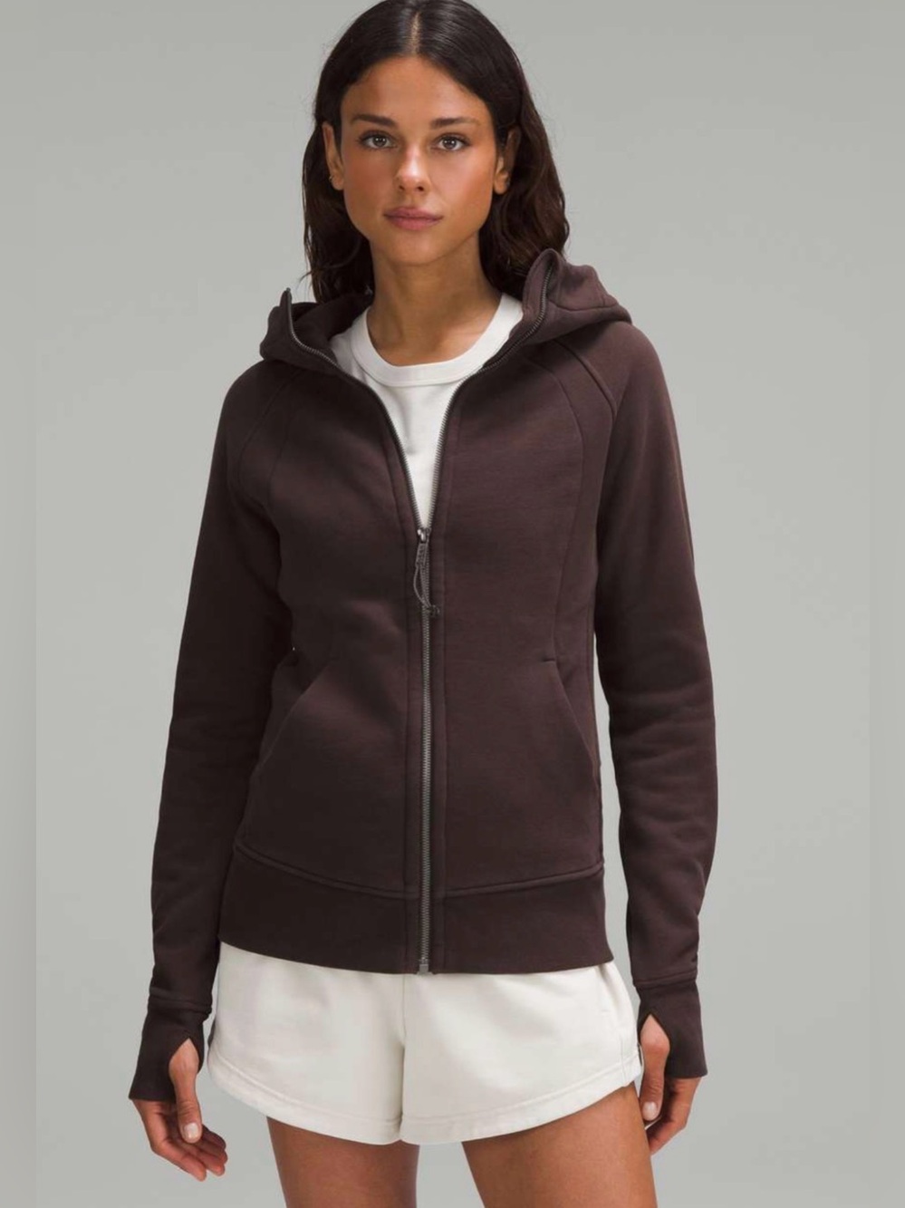 Lululemon Scuba Hoodie ESPRESSO Sz10